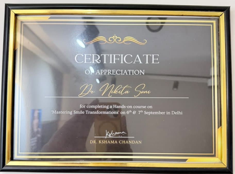 Certificate: Mastering Smile Transformations — hands-on course